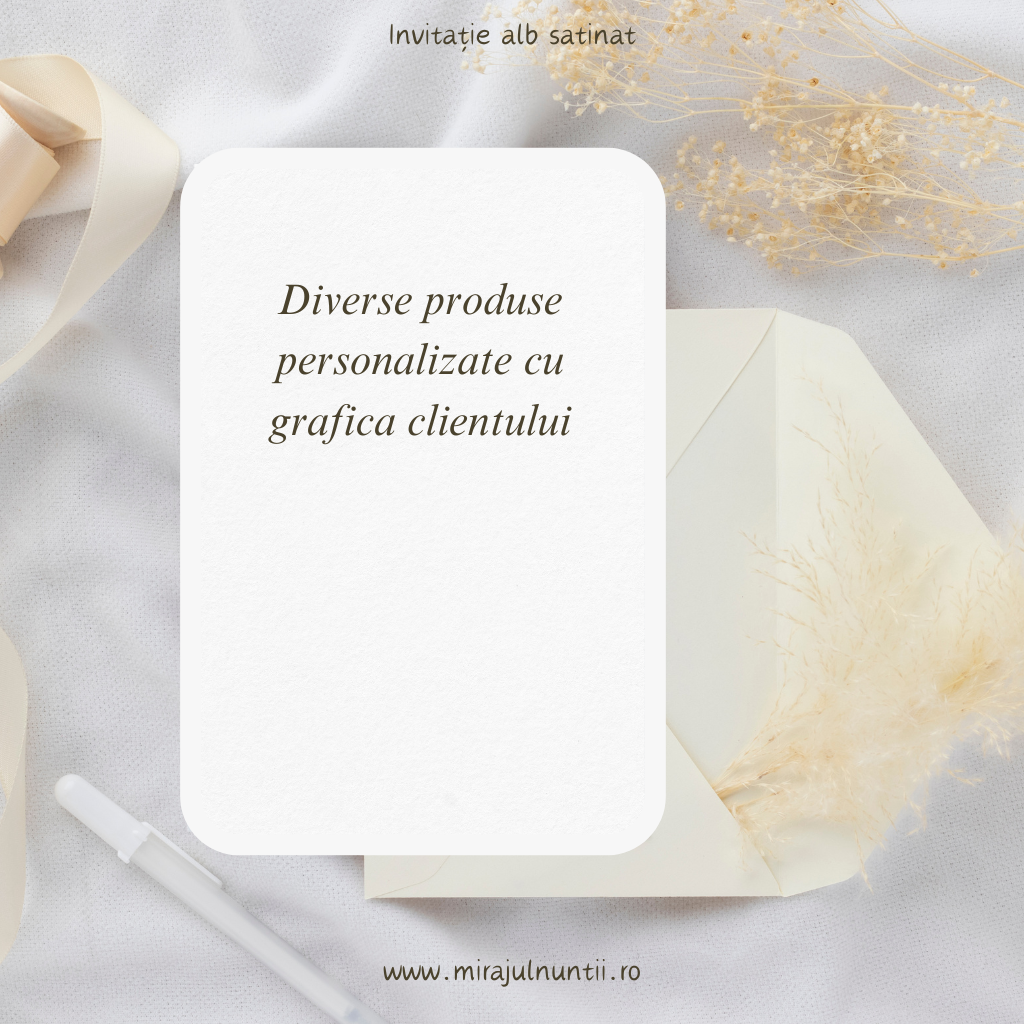 Diverse produse personalizate cu grafica clientului
