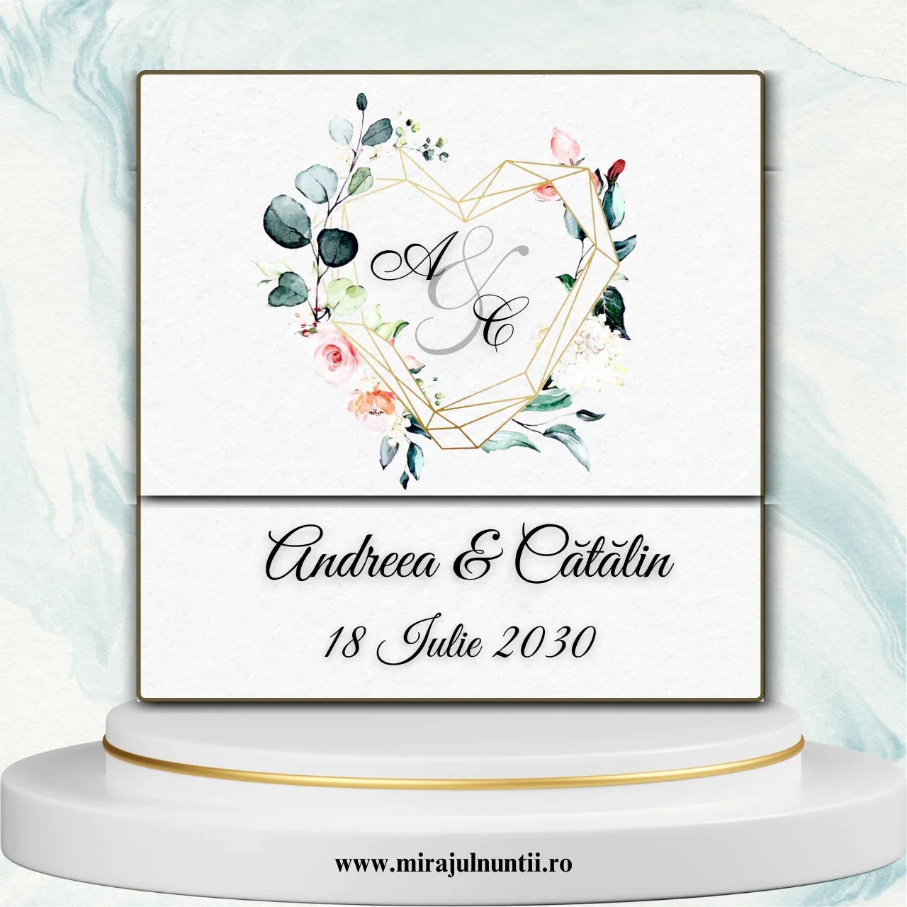 Invitatii nunta cod Miraj-20691 - MirajulNuntii.ro