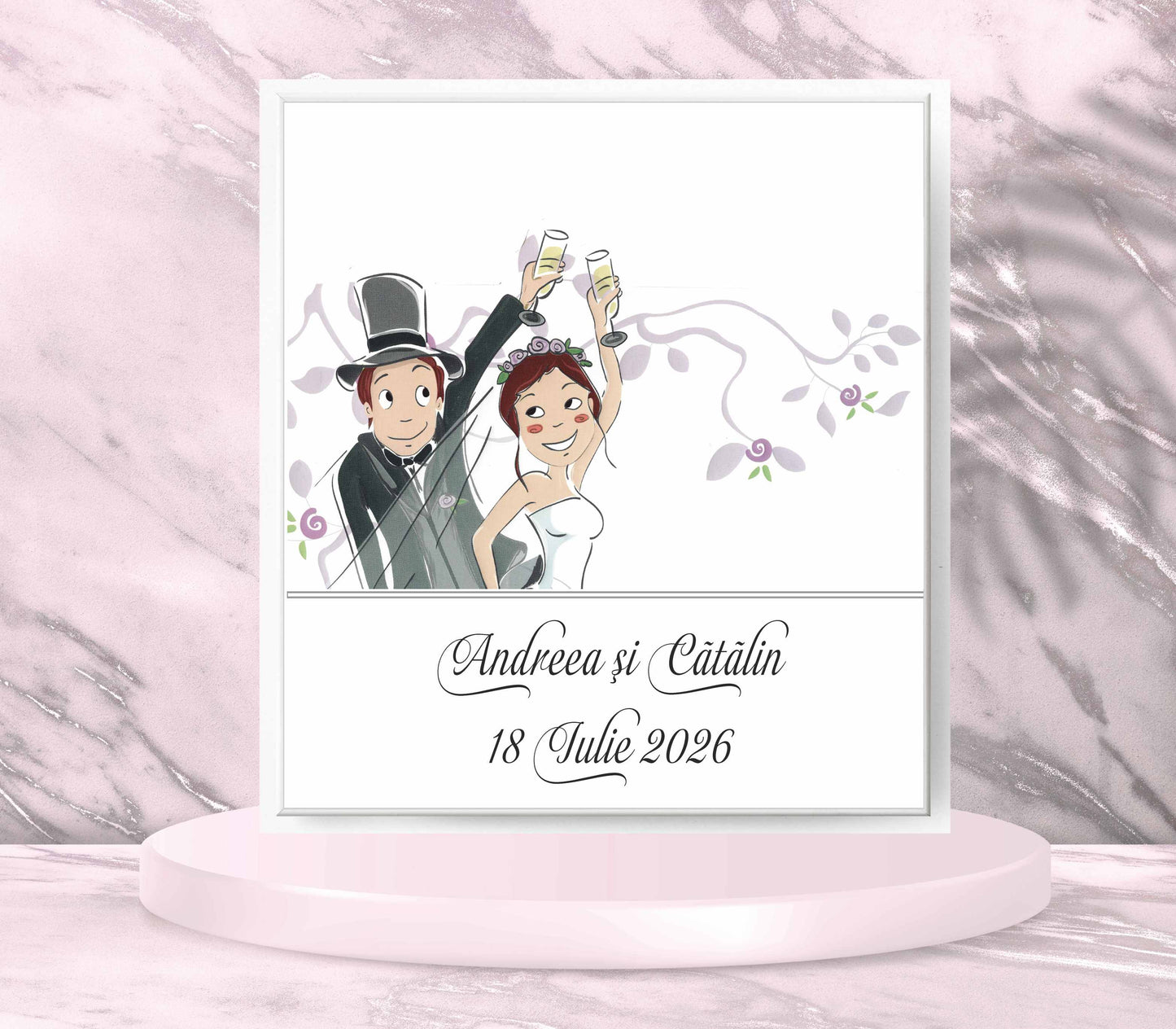 Invitatii nunta cod Miraj-10581 - MirajulNuntii.ro