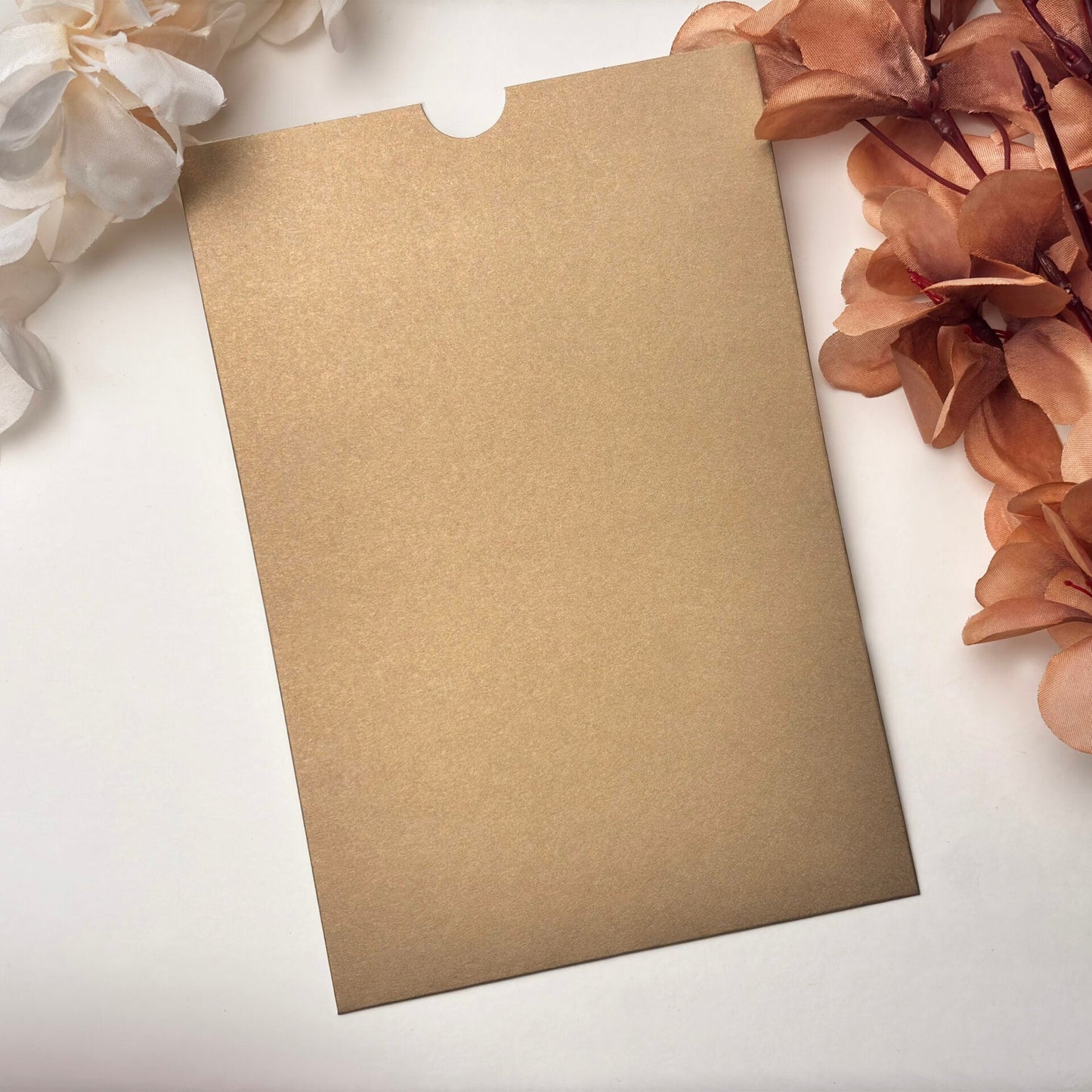 Plic Invitatie - z13325 14x20,5 cm, 200gr. auriu -vertical