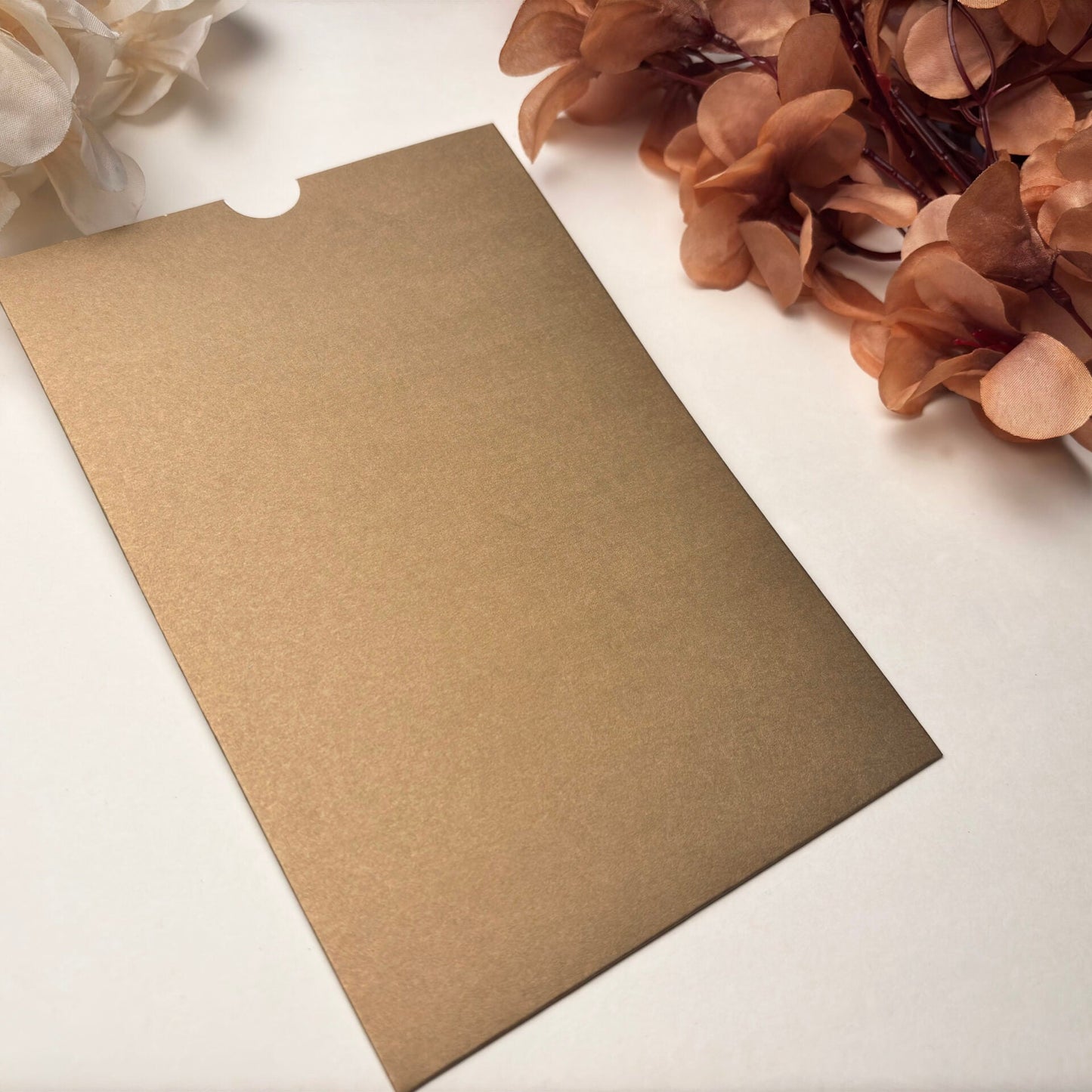 Plic Invitatie - z13325 14x20,5 cm, 200gr. auriu -vertical