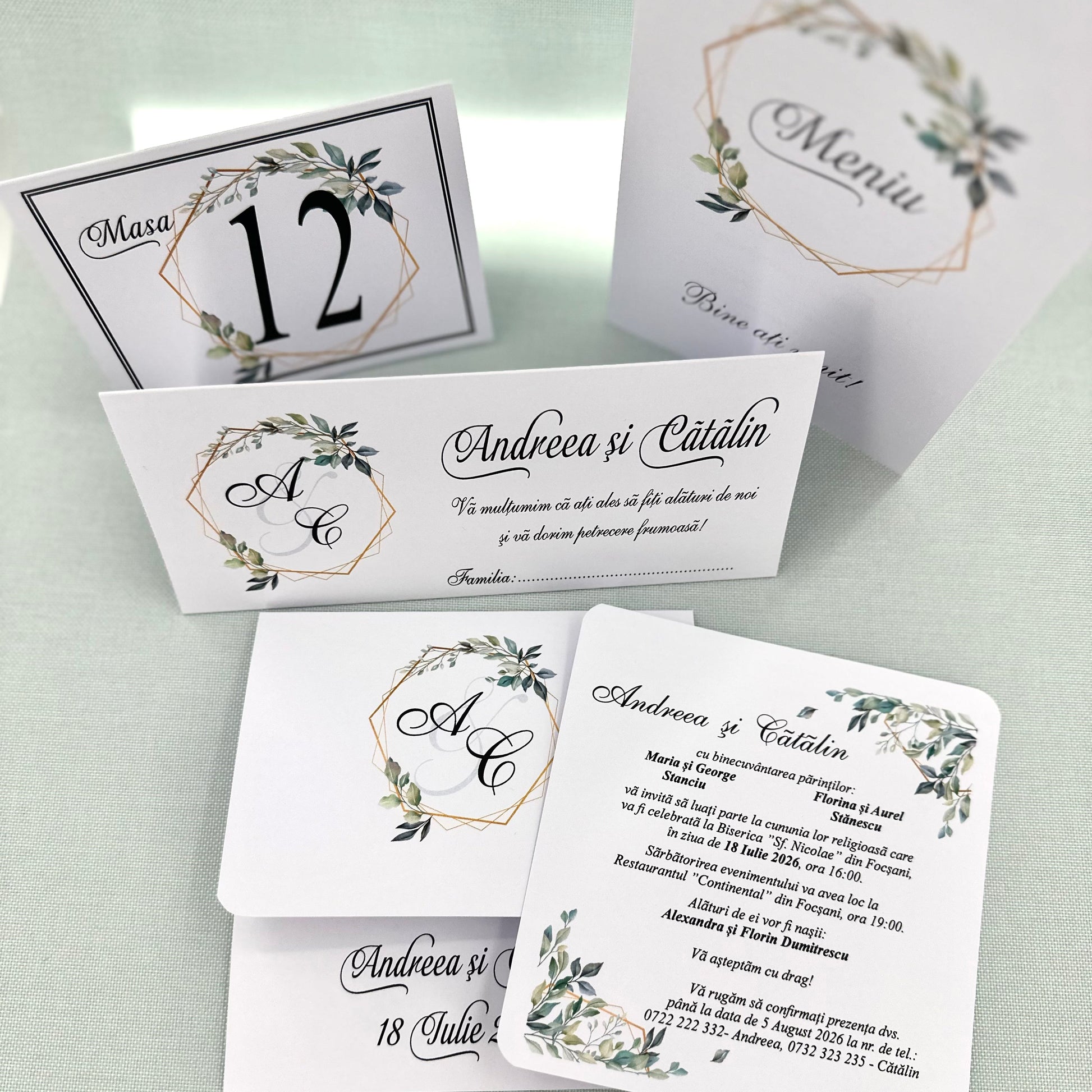 Numar de masa cod miraj-5048 - MirajulNuntii.ro