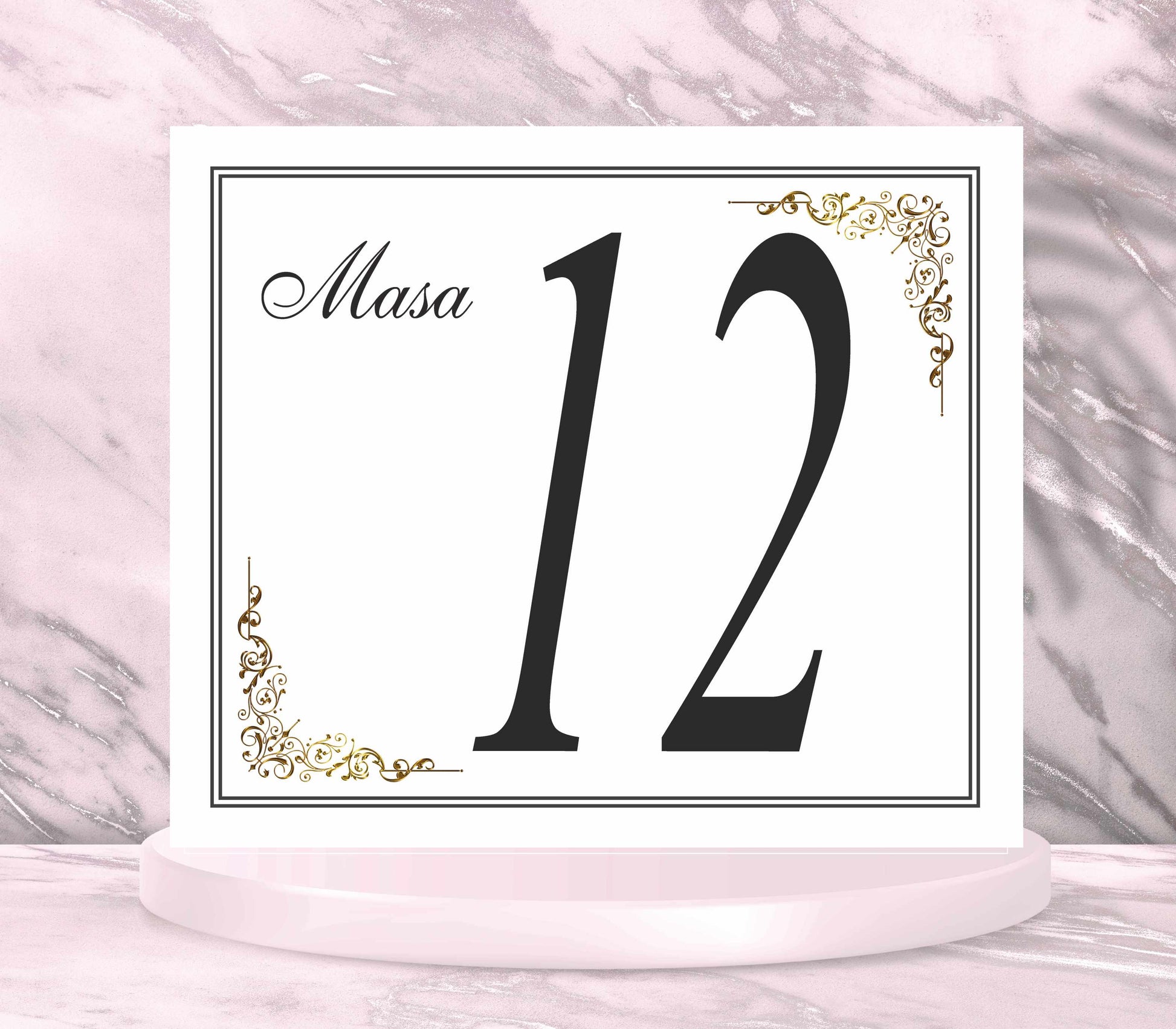 Numar de masa cod miraj-2028 - MirajulNuntii.ro