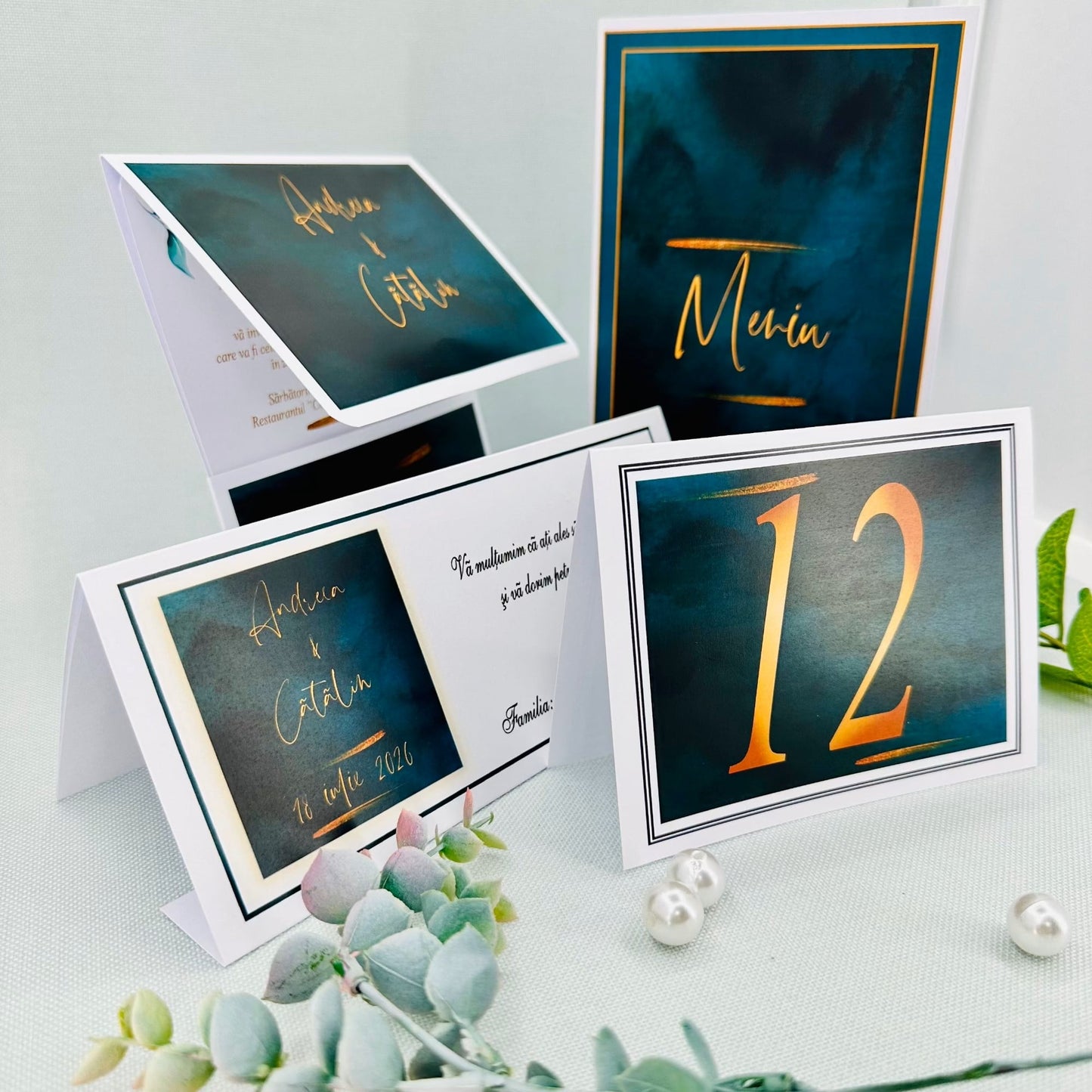 Invitatii nunta cod Miraj-5022 - Mirajul Nuntii