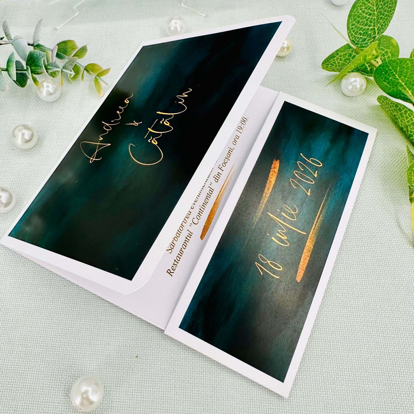 Invitatii nunta cod Miraj-5022 - Mirajul Nuntii