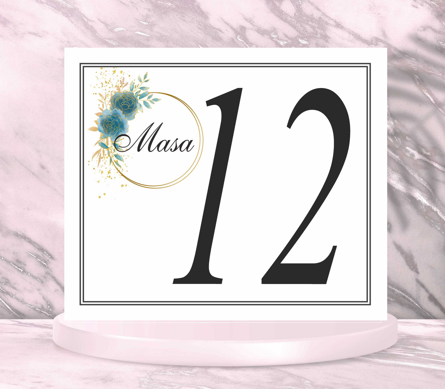 Numar de masa cod miraj 5044 - MirajulNuntii.ro