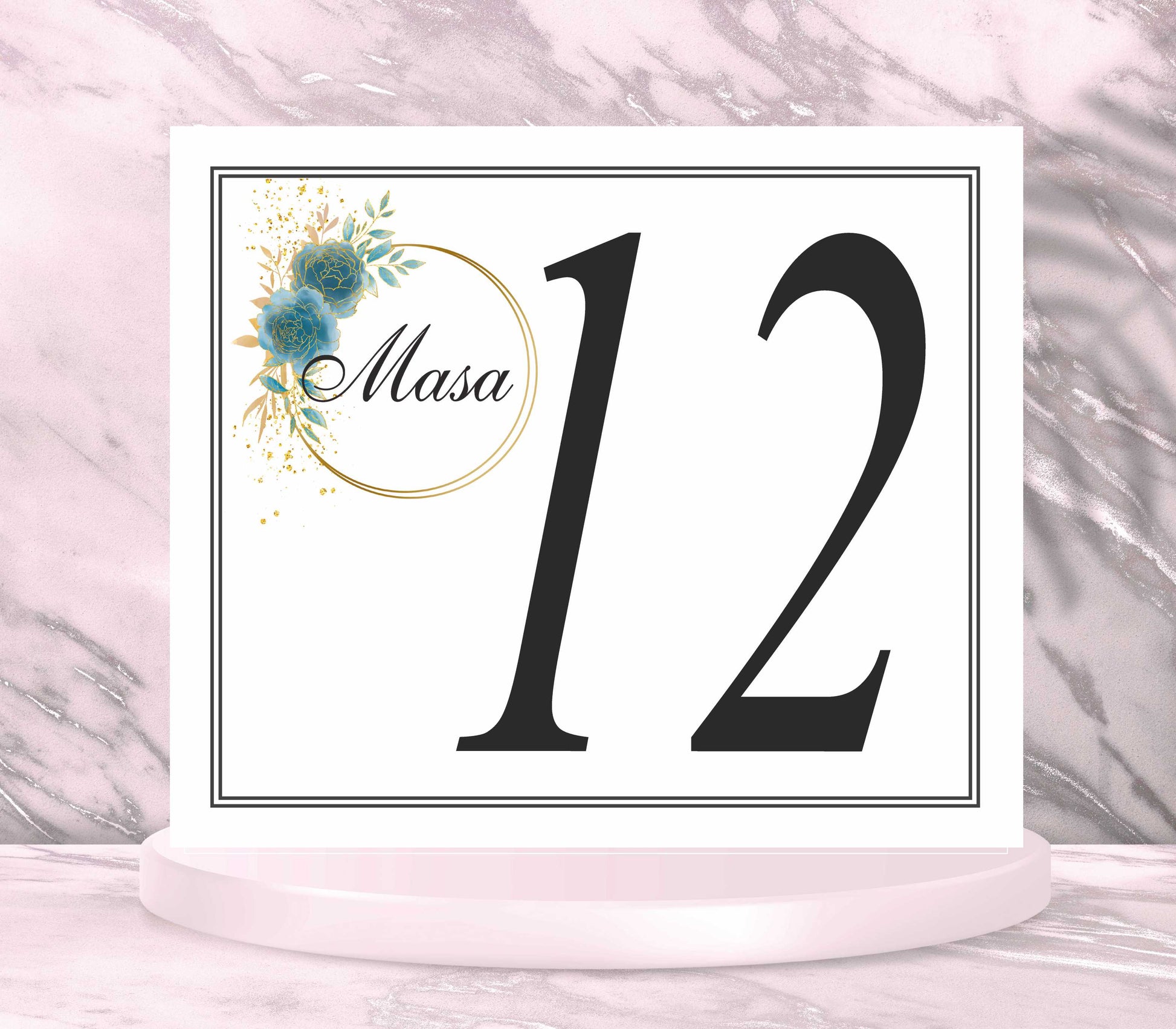 Numar de masa cod miraj 5044 - MirajulNuntii.ro