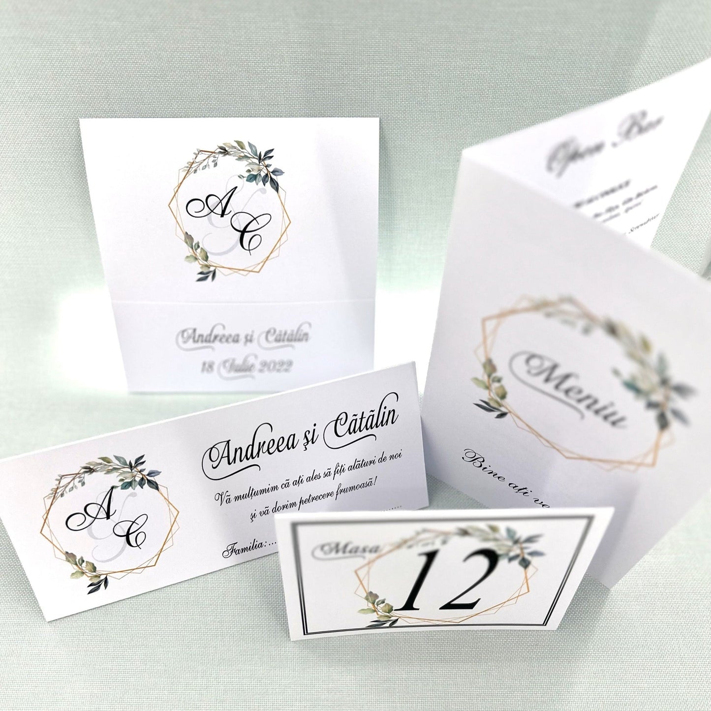 Invitatii nunta cod Miraj-5048 - MirajulNuntii.ro