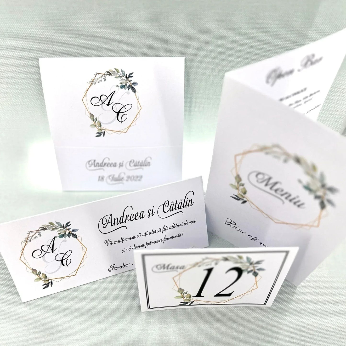Invitatii nunta cod Miraj-5048 - MirajulNuntii.ro
