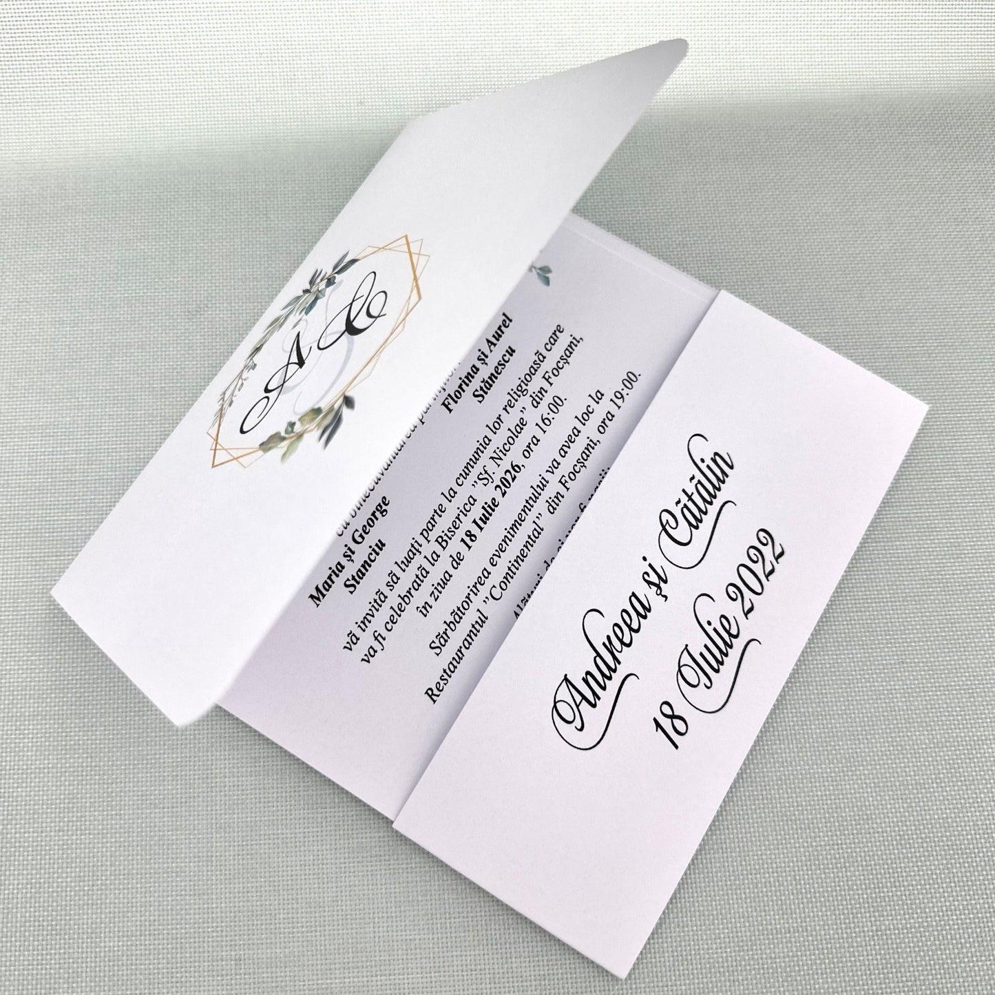 Invitatii nunta cod Miraj-5048 - MirajulNuntii.ro