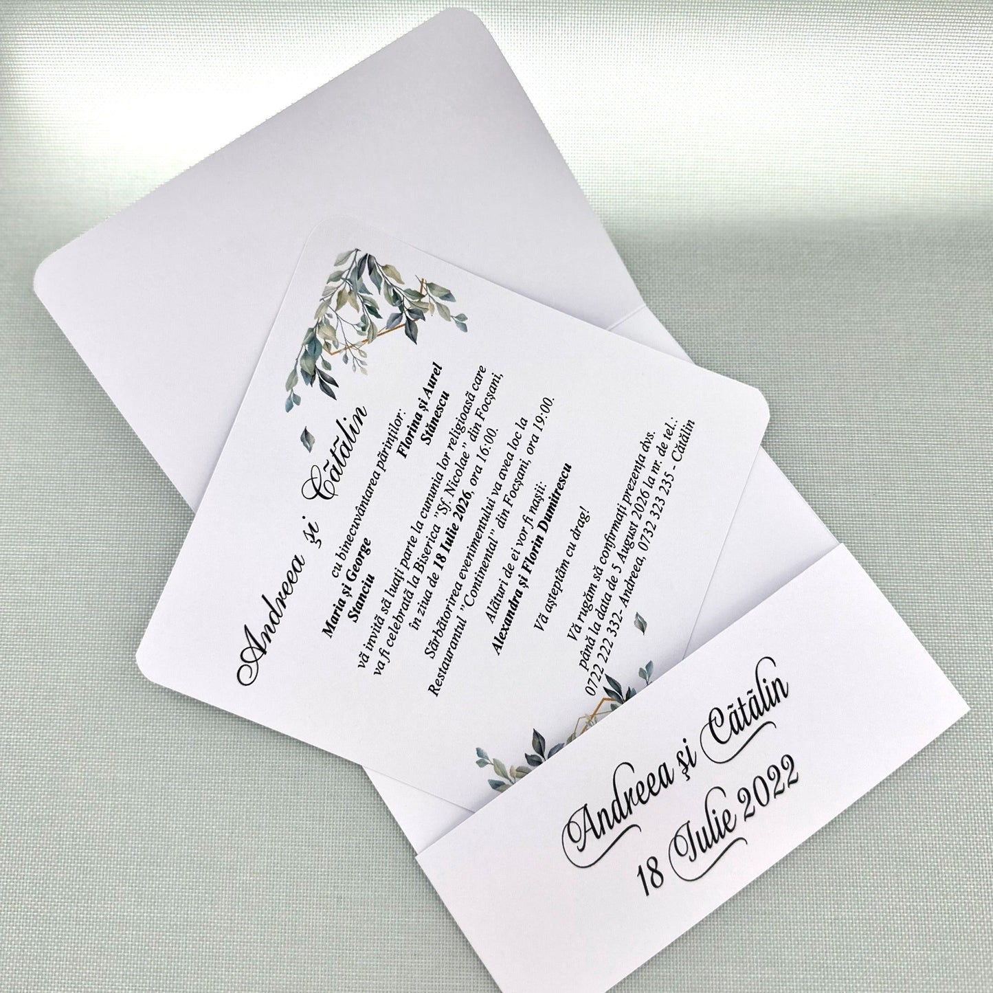 Invitatii nunta cod Miraj-5048 - MirajulNuntii.ro