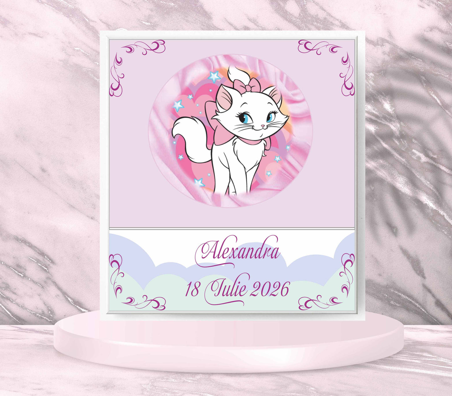 Invitatii botez cod Miraj - 5726 - MirajulNuntii.ro