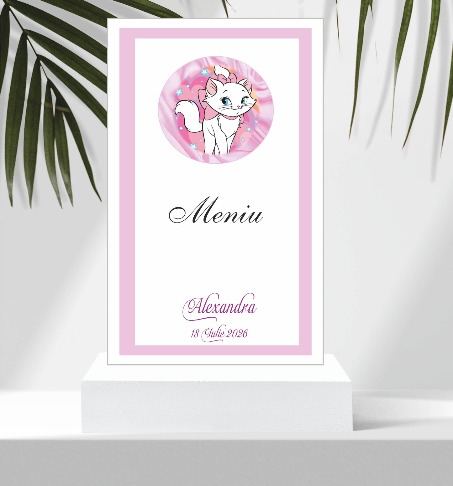 Meniu-botez cod Deluxe 5726 - MirajulNuntii.ro