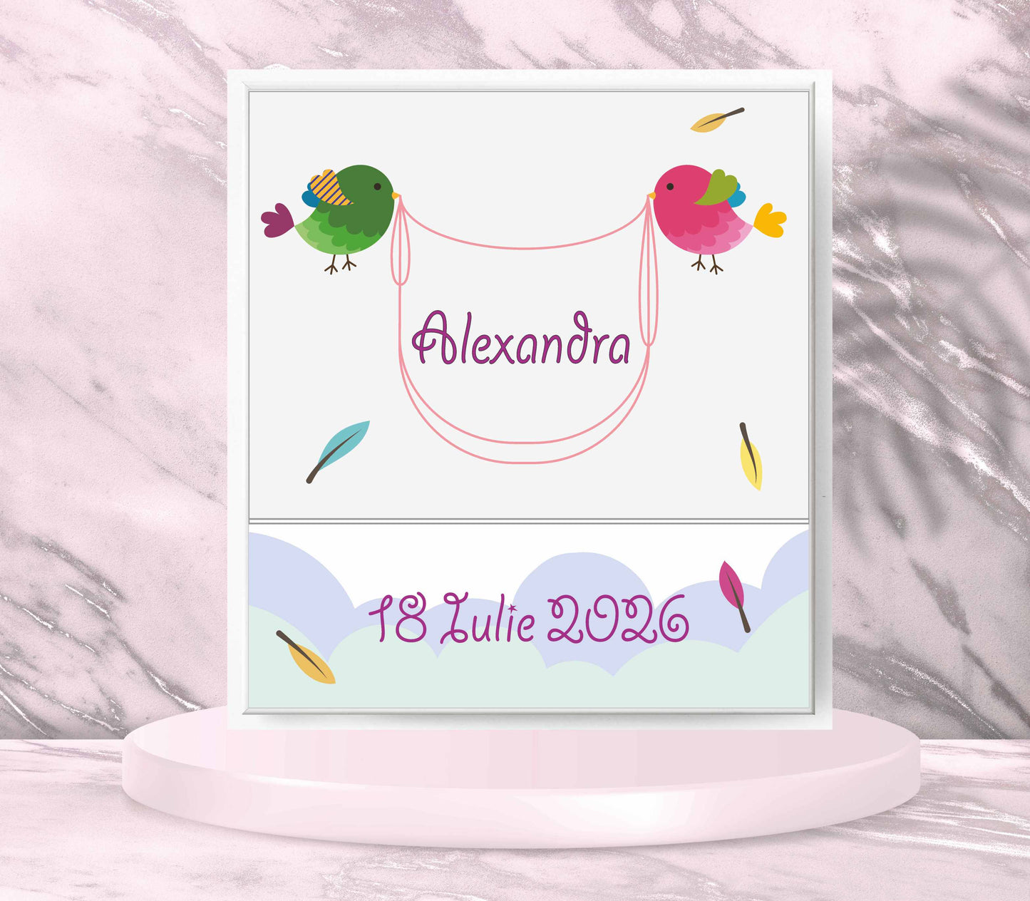 Invitatii botez cod Miraj - 7613 - MirajulNuntii.ro