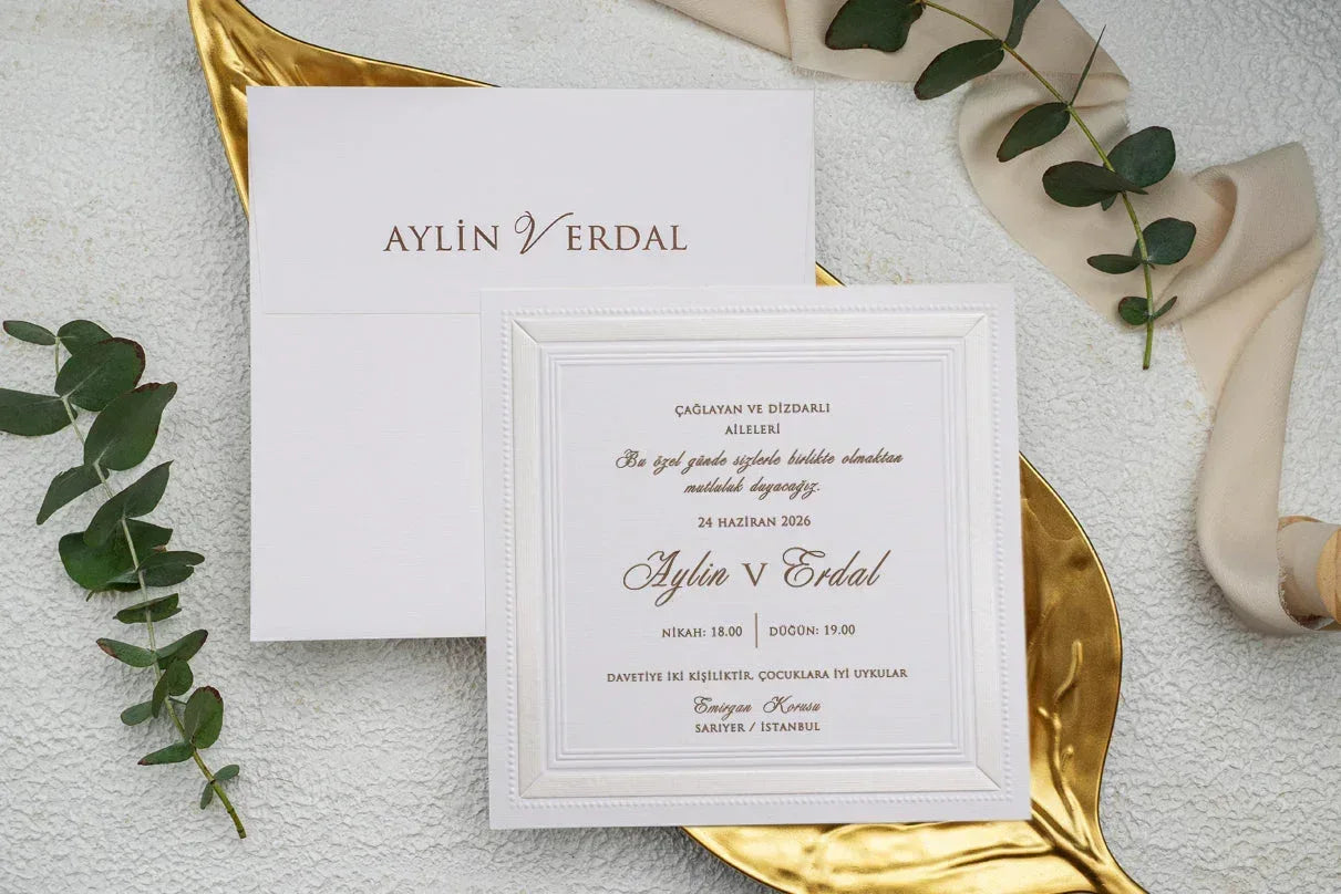 Invitatii De Nunta - 9134 Ekonom - MirajulNuntii.ro