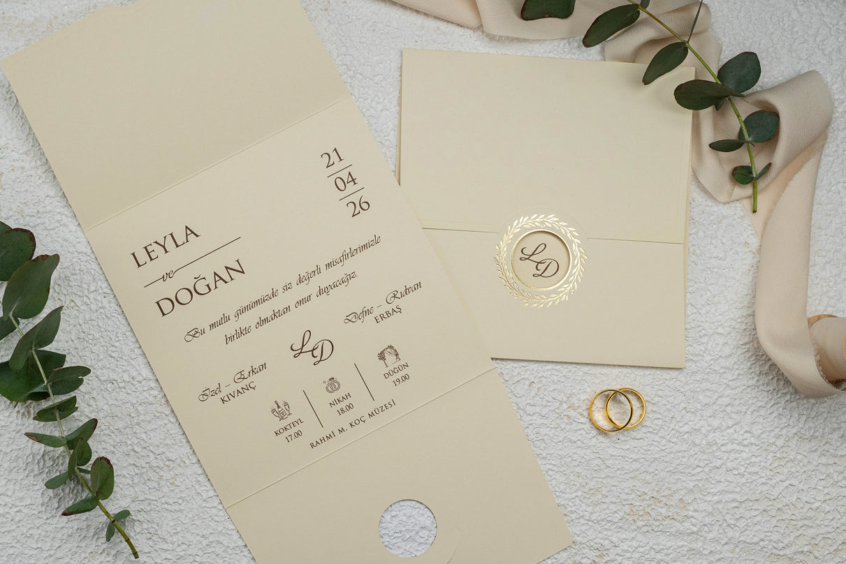 Invitatii De Nunta - 9149 Ekonom - MirajulNuntii.ro