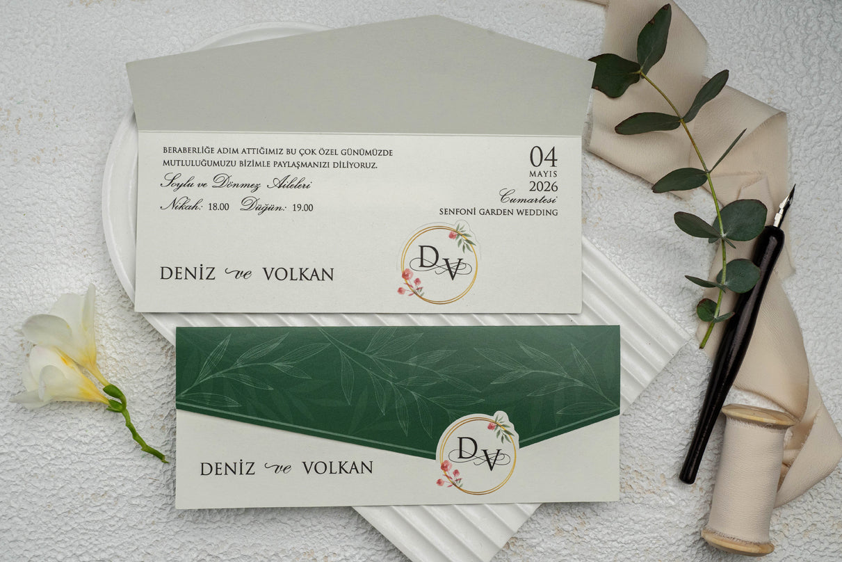 Invitatii De Nunta - 9177 Ekonom - MirajulNuntii.ro