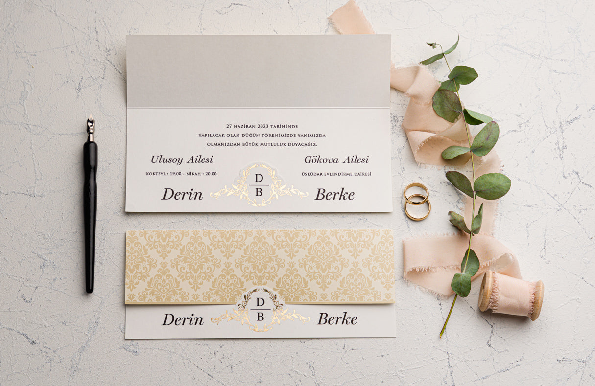Invitatii De Nunta - 9178 Ekonom - MirajulNuntii.ro