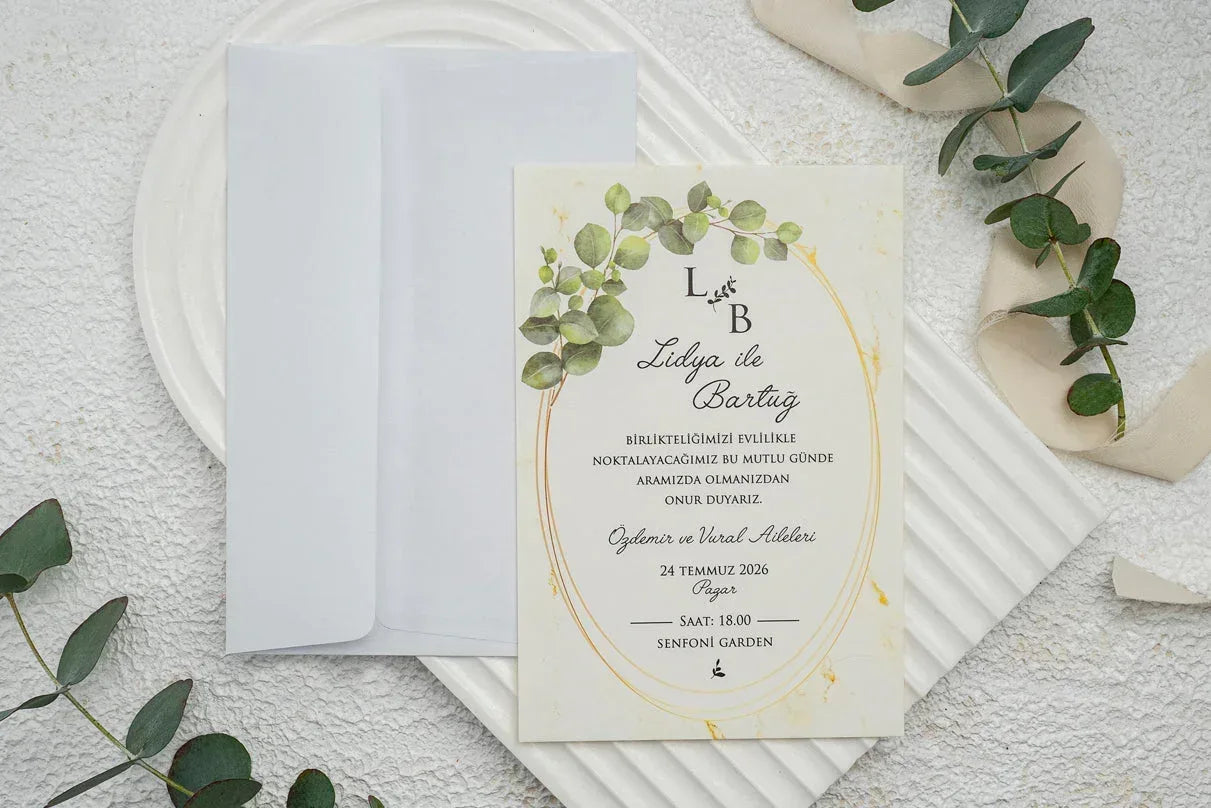 Invitatii De Nunta - 9205 Ekonom - MirajulNuntii.ro