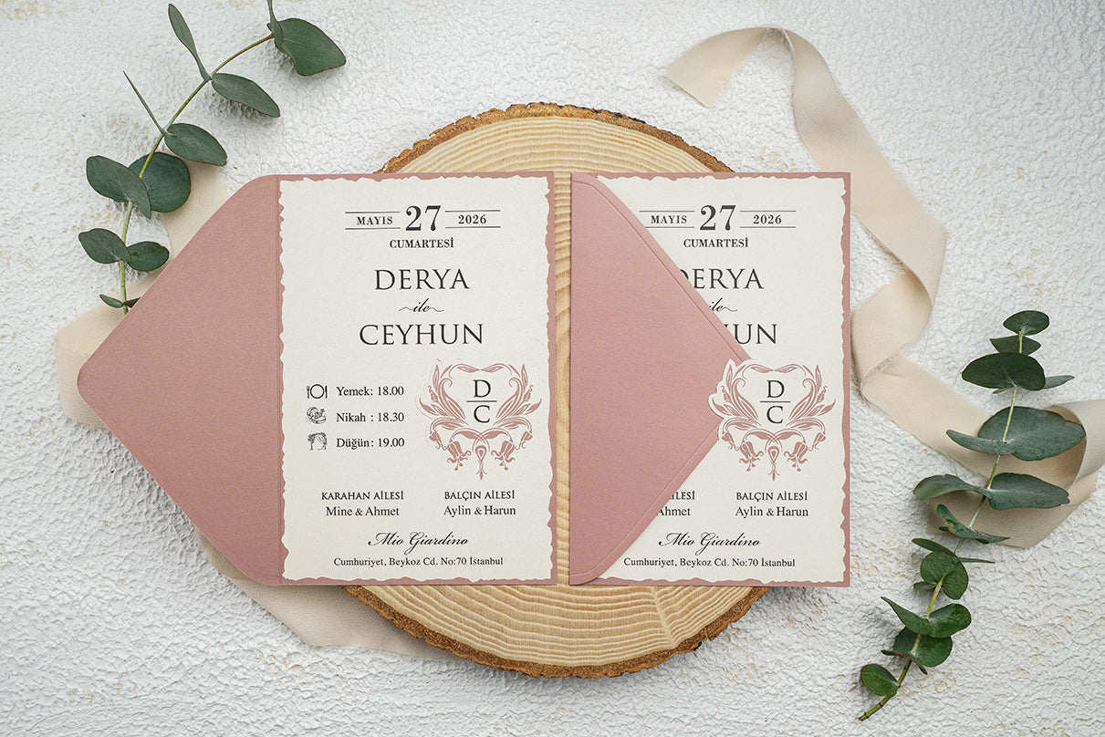 Invitatii De Nunta - 9225 Ekonom - MirajulNuntii.ro