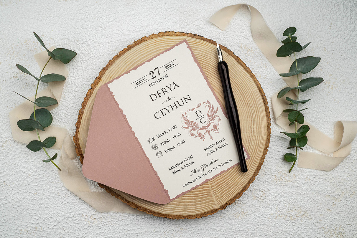 Invitatii De Nunta - 9225 Ekonom - MirajulNuntii.ro