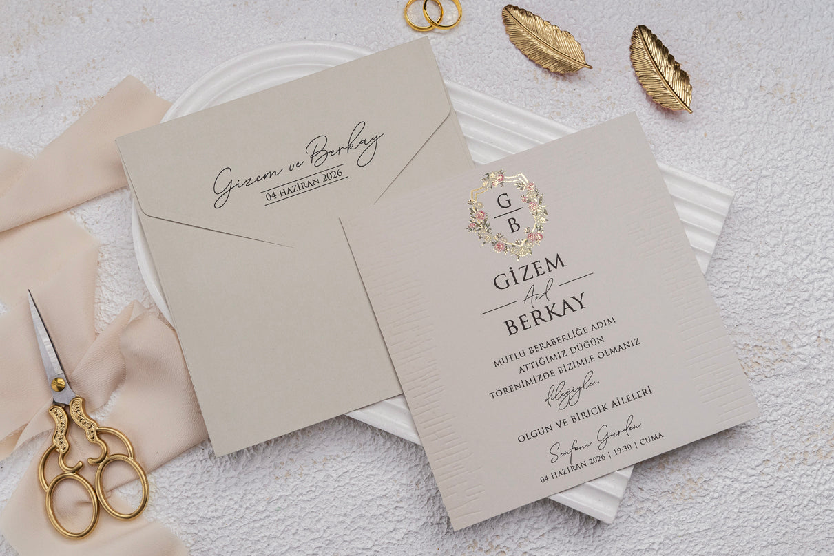 Invitatii De Nunta - 9227 Ekonom - MirajulNuntii.ro