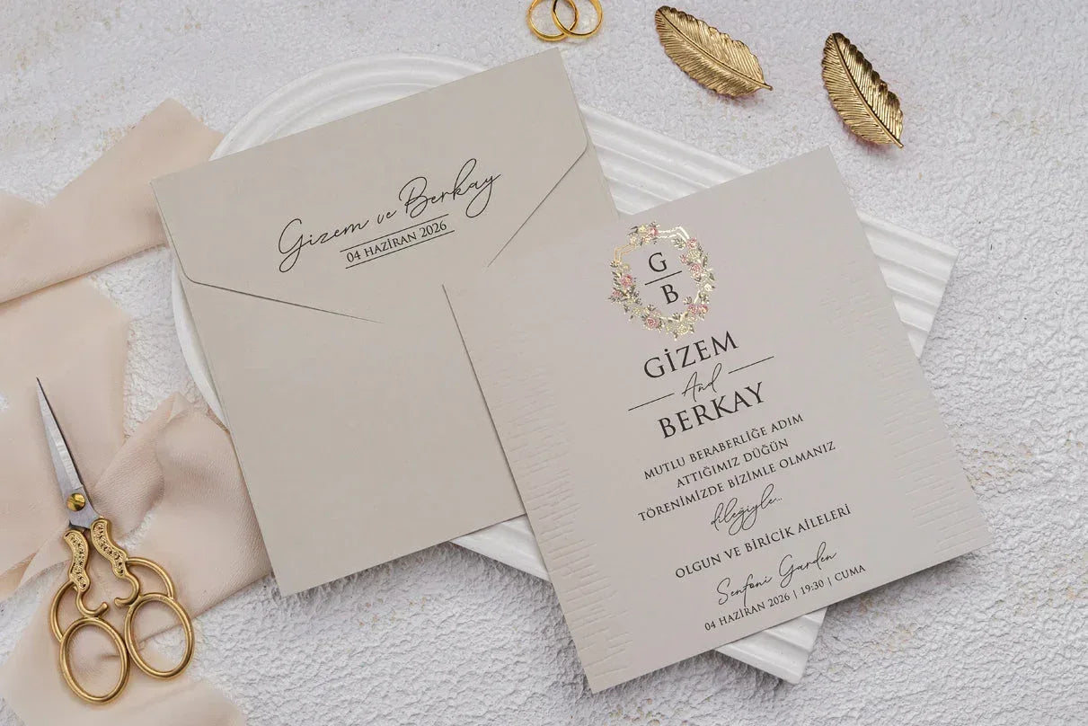Invitatii De Nunta - 9227 Ekonom - MirajulNuntii.ro
