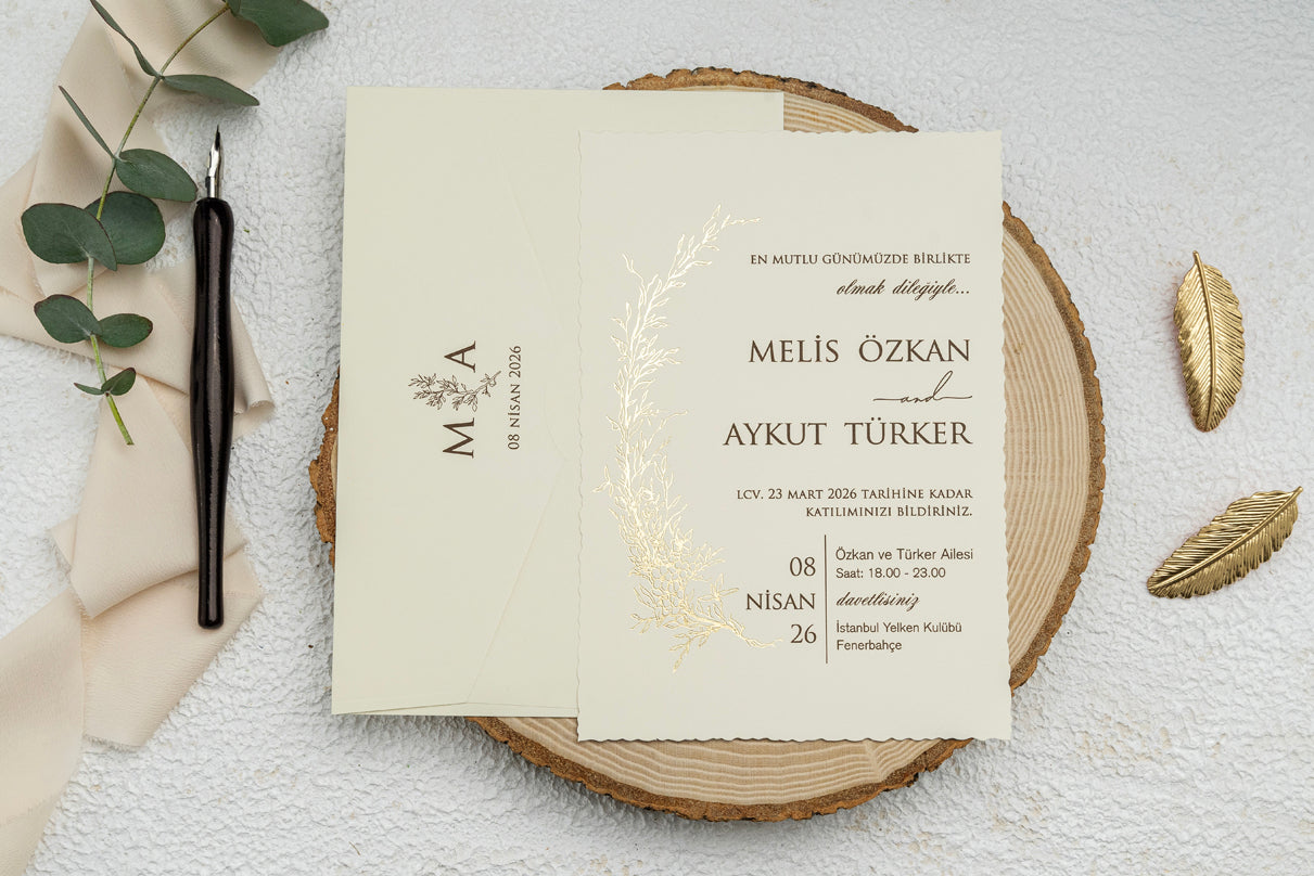 Invitatii De Nunta - 9229 Ekonom - MirajulNuntii.ro
