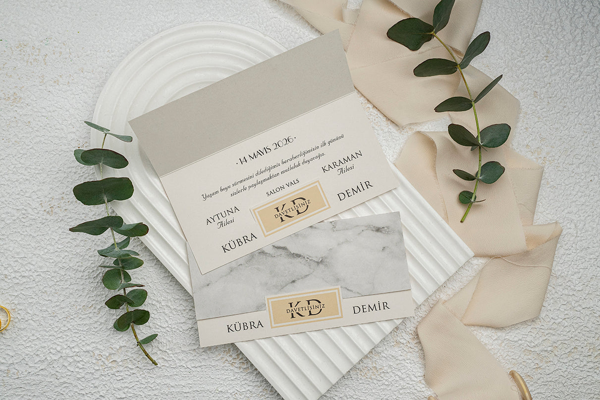 Invitatii De Nunta - 9244 Ekonom - MirajulNuntii.ro