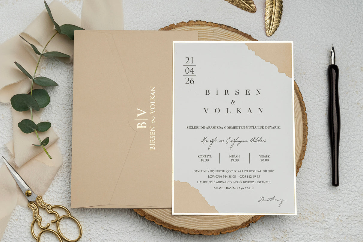 Invitatii De Nunta - 9247 Ekonom - MirajulNuntii.ro