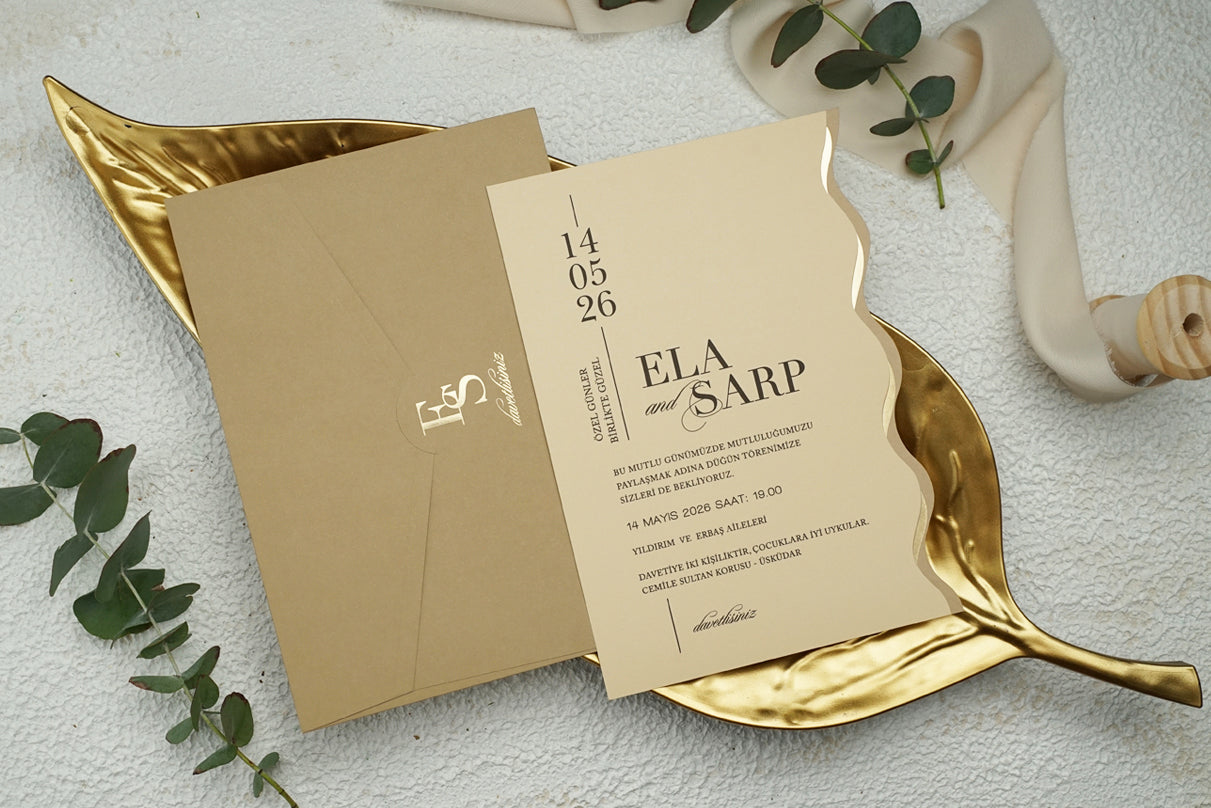 Invitatii De Nunta - 9252 Ekonom - MirajulNuntii.ro
