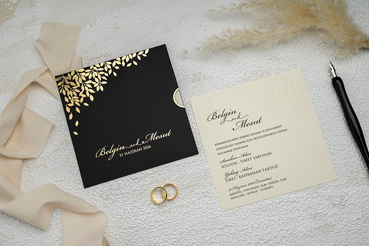 Invitatii De Nunta - 9253 Ekonom - MirajulNuntii.ro