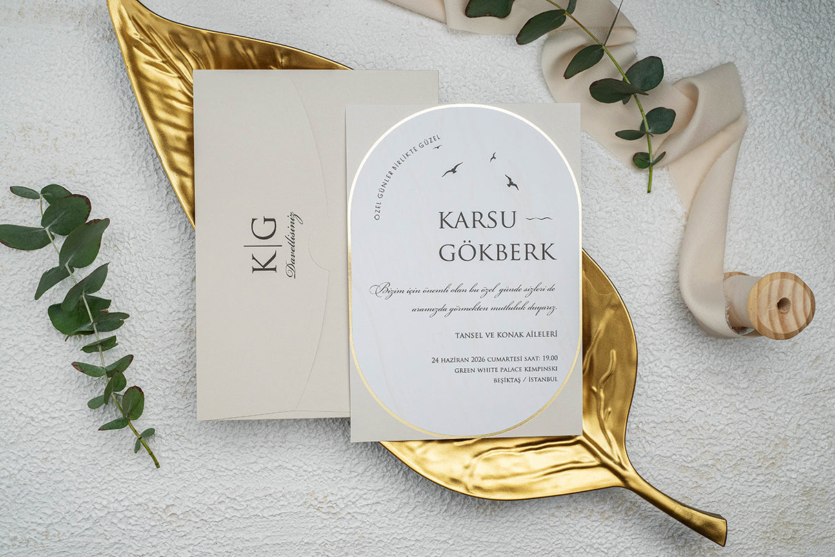 Invitatii De Nunta - 9254 Ekonom - MirajulNuntii.ro