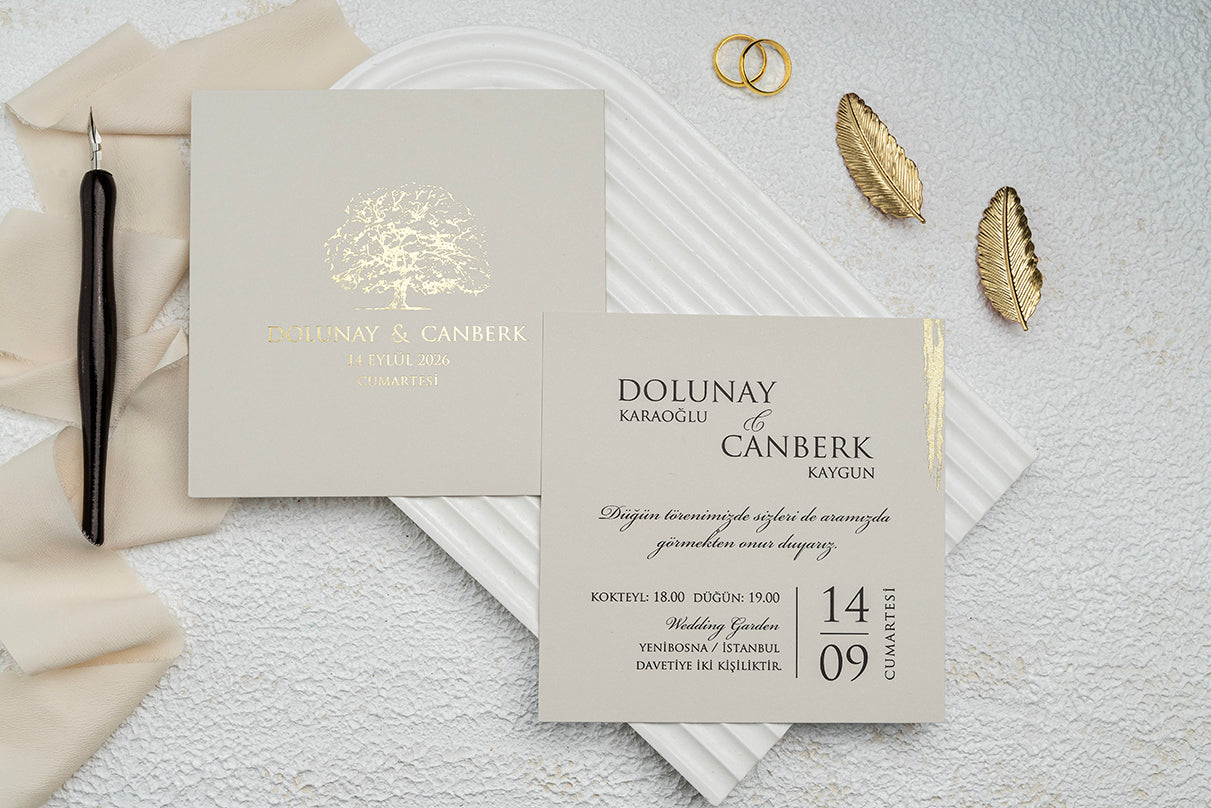 Invitatii De Nunta - 9256 Ekonom - MirajulNuntii.ro