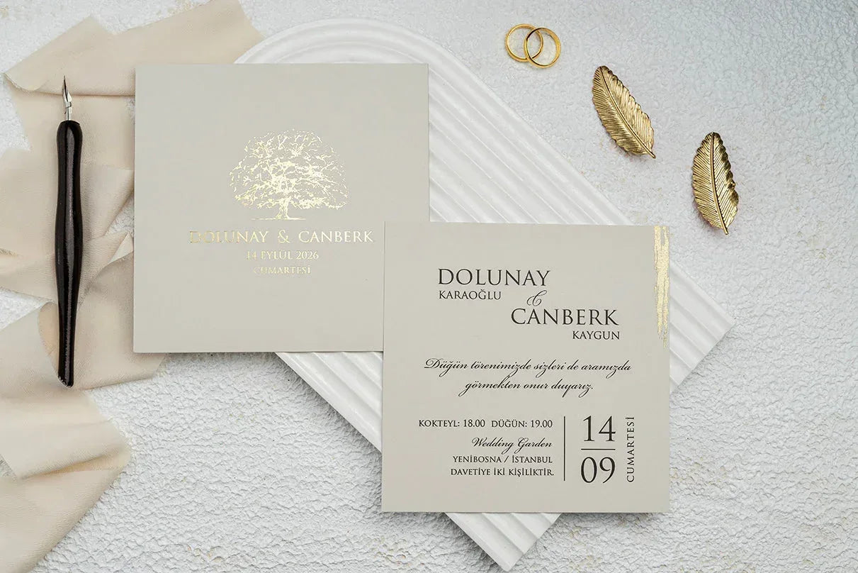 Invitatii De Nunta - 9256 Ekonom - MirajulNuntii.ro