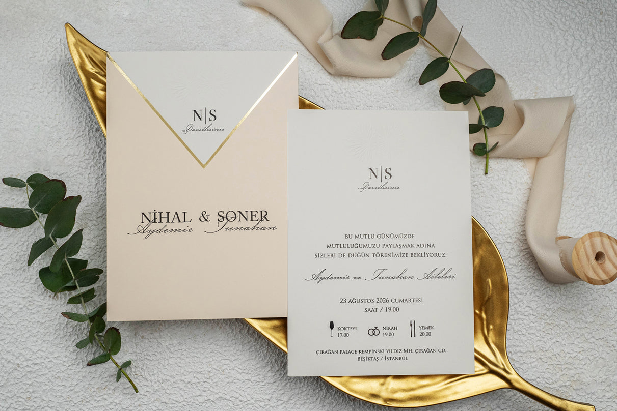Invitatii De Nunta - 9257 Ekonom - MirajulNuntii.ro
