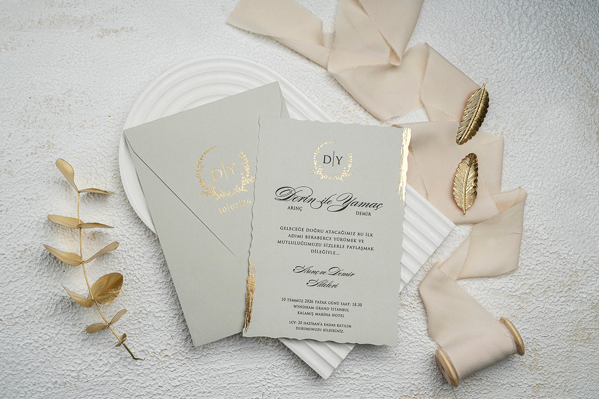Invitatii De Nunta - 9263 Ekonom - MirajulNuntii.ro