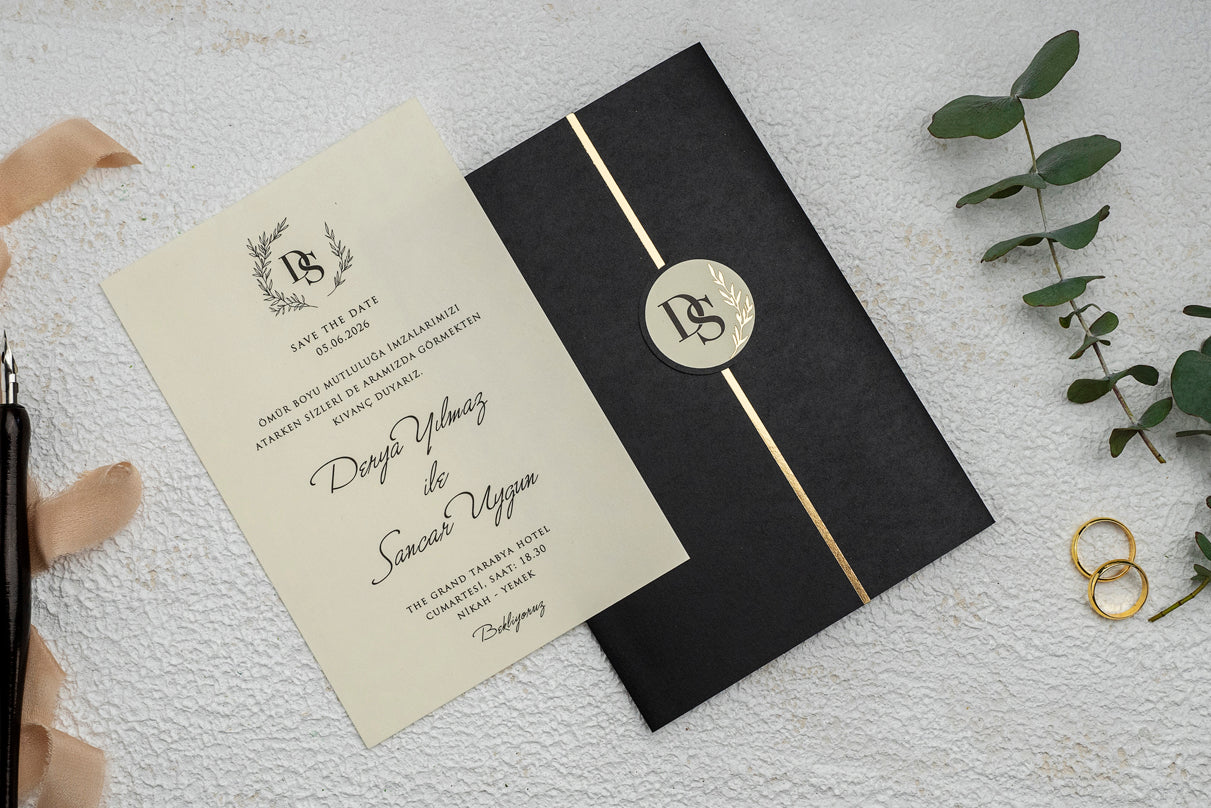 Invitatii De Nunta - 9266 Ekonom - MirajulNuntii.ro