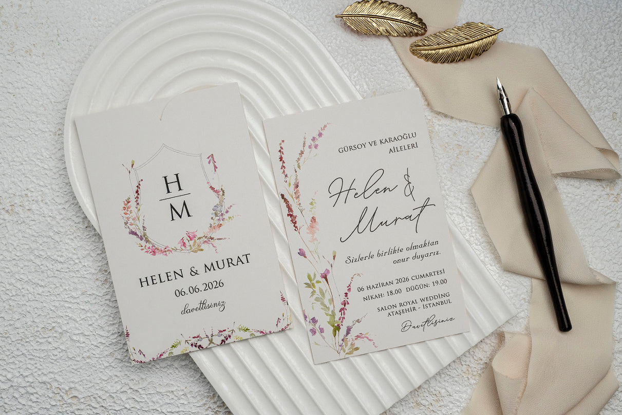 Invitatii De Nunta - 9268 Ekonom - MirajulNuntii.ro