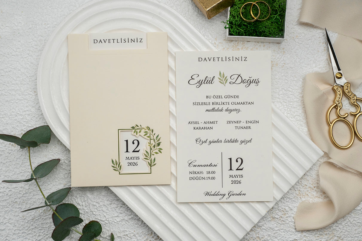 Invitatii De Nunta - 9271 Ekonom - MirajulNuntii.ro