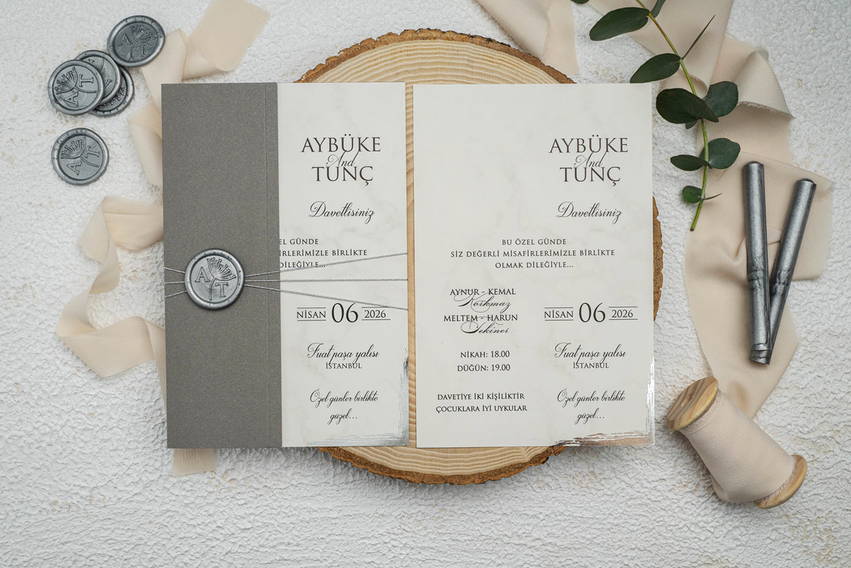 Invitatii De Nunta - 9276 Ekonom - MirajulNuntii.ro