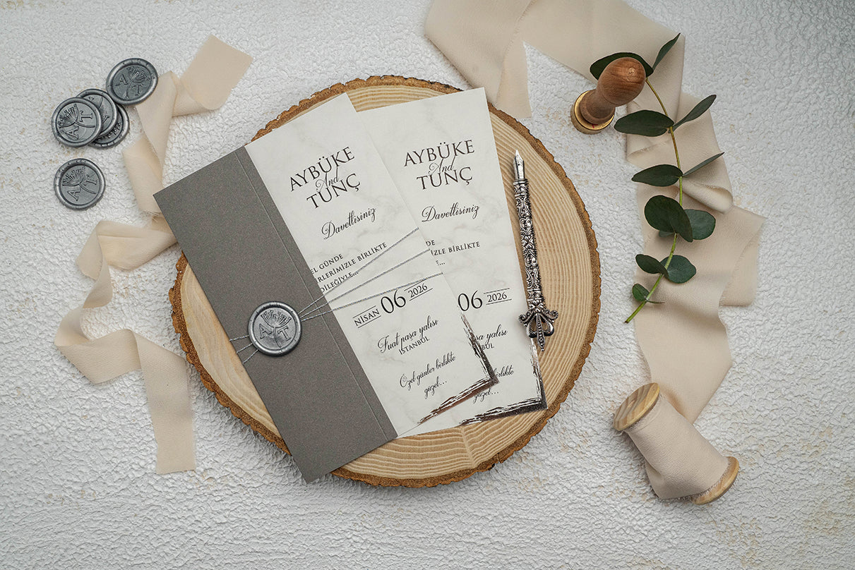 Invitatii De Nunta - 9276 Ekonom - MirajulNuntii.ro