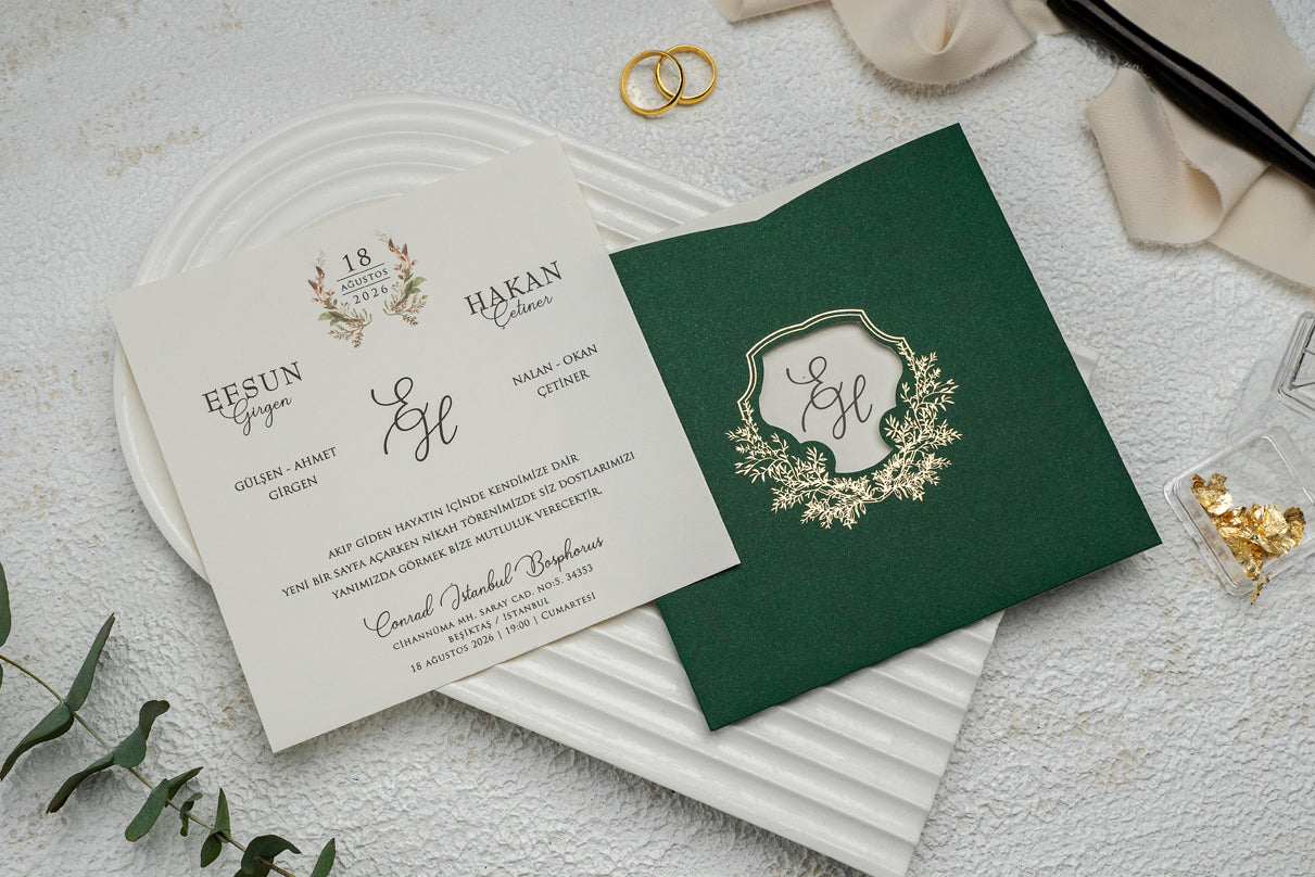 Invitatii De Nunta - 9283 Ekonom - MirajulNuntii.ro