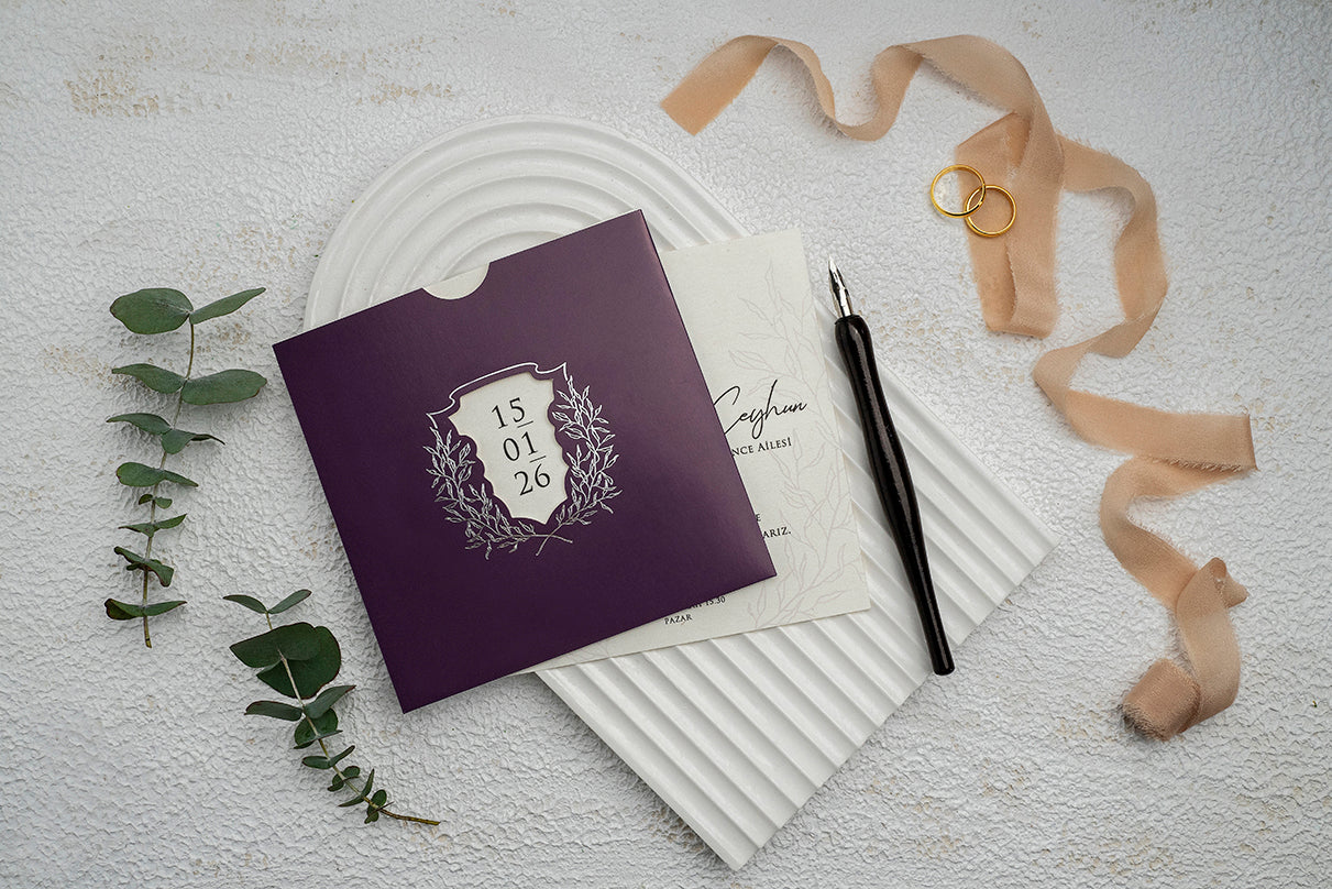 Invitatii De Nunta - 9284 Ekonom - MirajulNuntii.ro