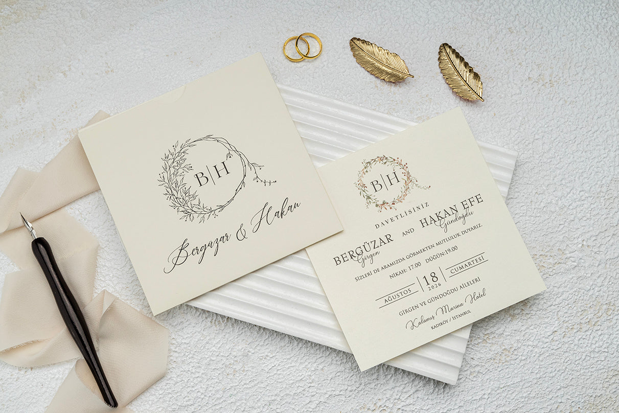 Invitatii De Nunta - 9286 Ekonom - MirajulNuntii.ro