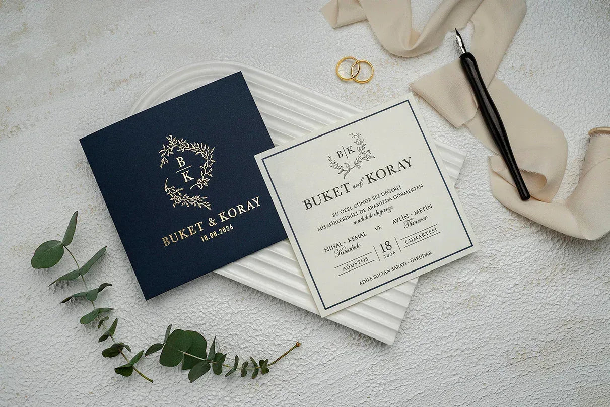 Invitatii De Nunta - 9287 Ekonom - MirajulNuntii.ro