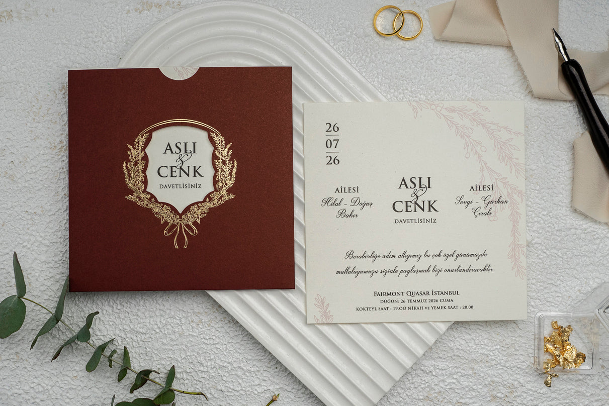 Invitatii De Nunta - 9288 Ekonom - MirajulNuntii.ro