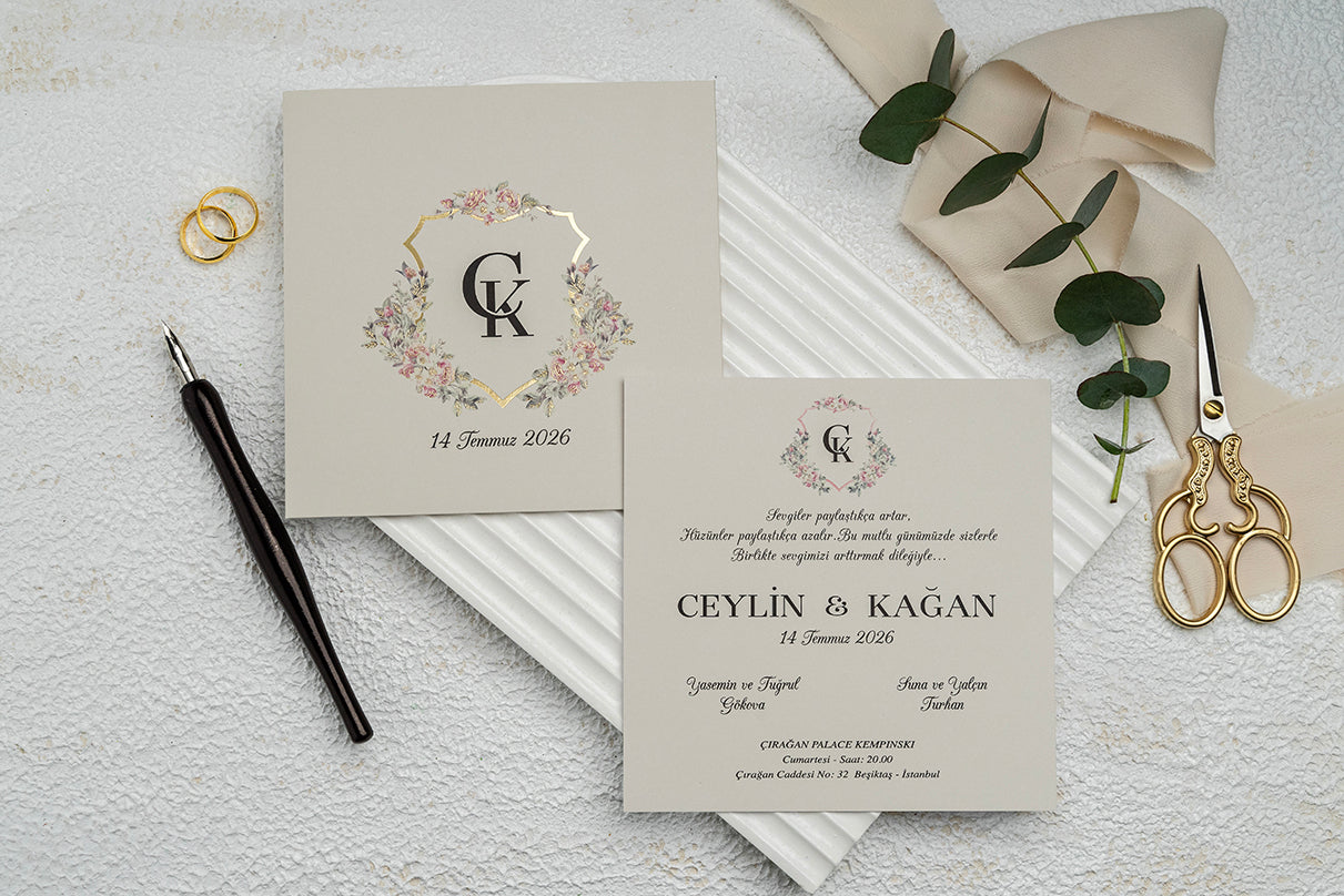 Invitatii De Nunta - 9289 Ekonom - MirajulNuntii.ro