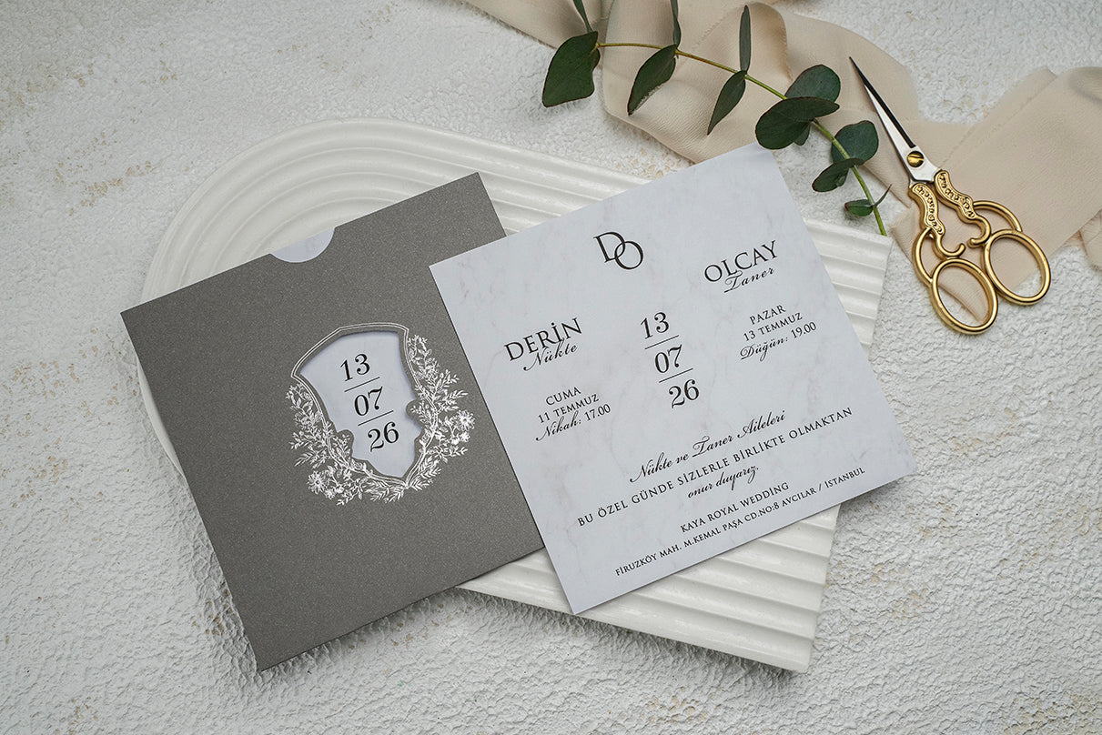Invitatii De Nunta - 9291 Ekonom - MirajulNuntii.ro