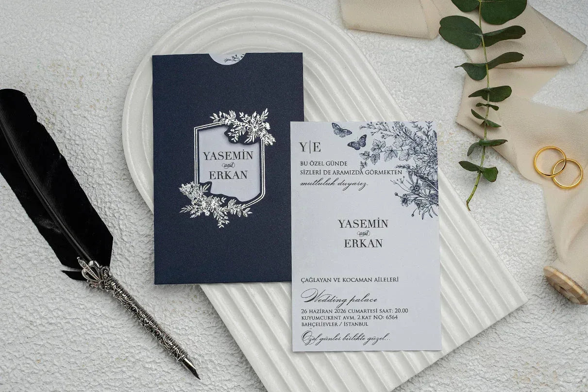 Invitatii De Nunta - 9299 Ekonom - MirajulNuntii.ro